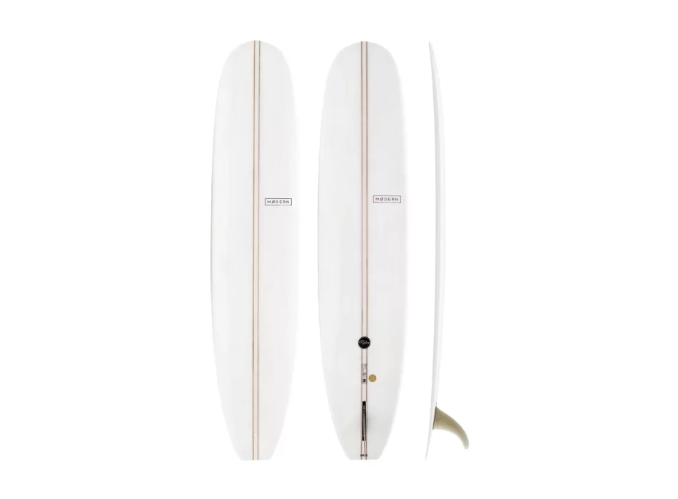 MODERN RETRO PU 9'1" LONGBOARD SINGLE FIN DOUBLE STRINGER