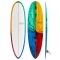 MODERN SURFBOARDS 6'8" LOVE CHILD PU FCSII 4+1 KALEIDOSCOPE