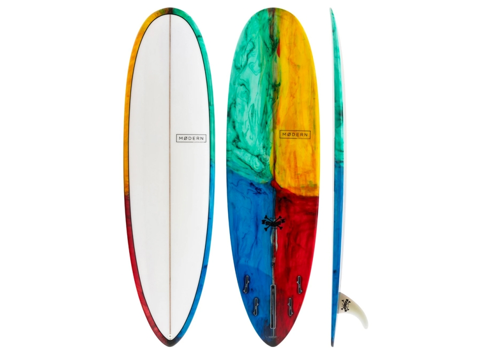 MODERN SURFBOARDS 7'6" MODERN LOVE CHILD PU FCSII 4+1
