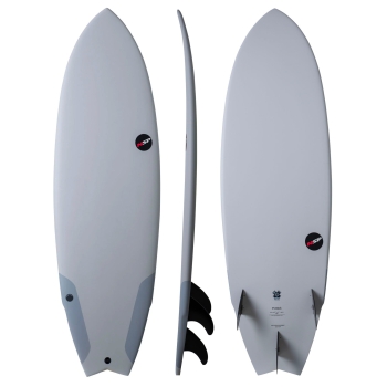 NSP SURFBOARDS PROTECH FISH 5'6" GREY