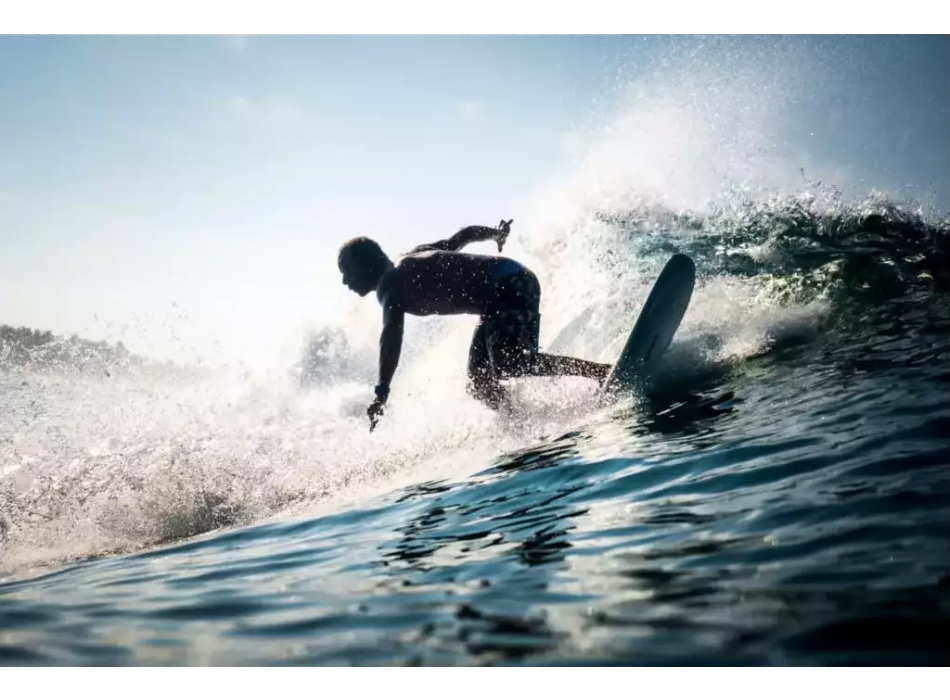 NSP SURFBOARD ELEMENTS HYBRID 6'2" BLUE