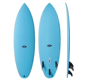 NSP SURFBOARDS 6'2" PROTECH 2 TINDER D-8 SKY BLUE