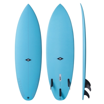 NSP SURFBOARDS 6'2" PROTECH 2 TINDER D-8 SKY BLUE