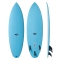NSP SURFBOARDS 6'2" PROTECH 2 TINDER D-8 SKY BLUE