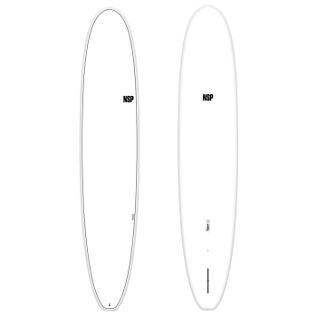 NSP SURFBOARDS 9'6" ELEMENTS LONGBOARD WHITE