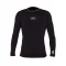 O&E LYCRA BOYS FLAME THERMO SURF LONG SLEEVE 8-16 YEARS BLACK