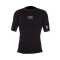 O&E MENS FLAME THERMO SHORT SLEEVES BLACK