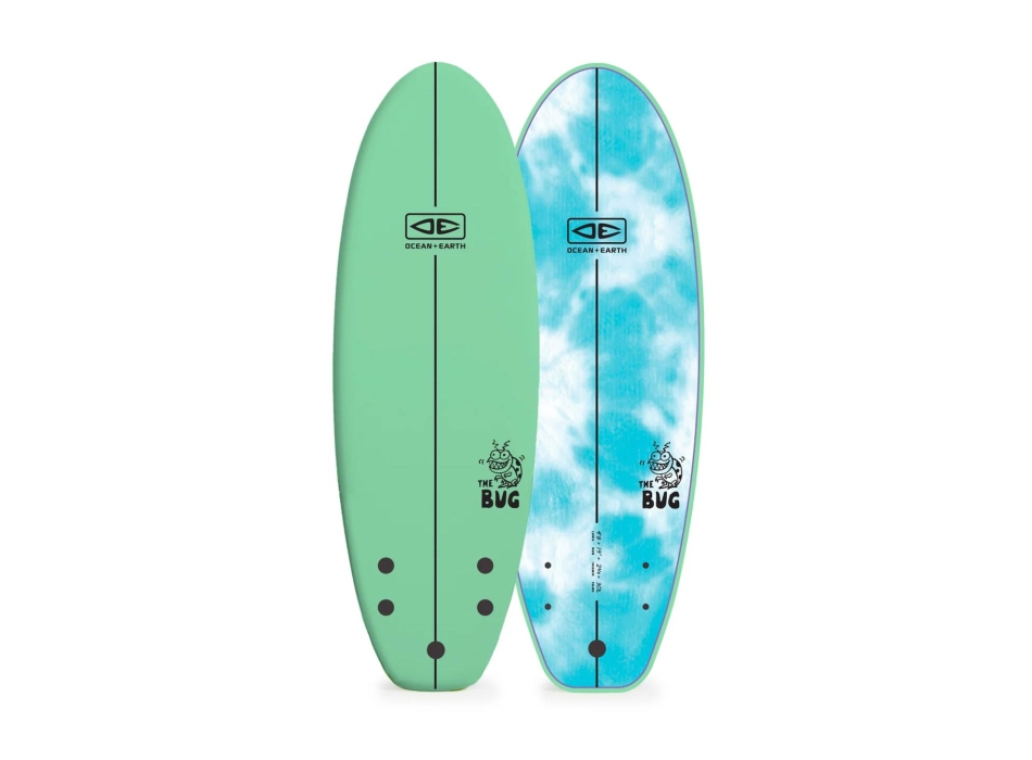O&E THE BUG 4'8" SOFTBOARD SPEARMINT