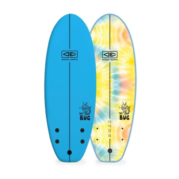 O&E THE BUG MINI 4'0" SOFTBOARD BLUE