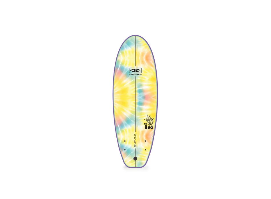 O&E THE BUG MINI 4'8" SOFTBOARD PURPLE