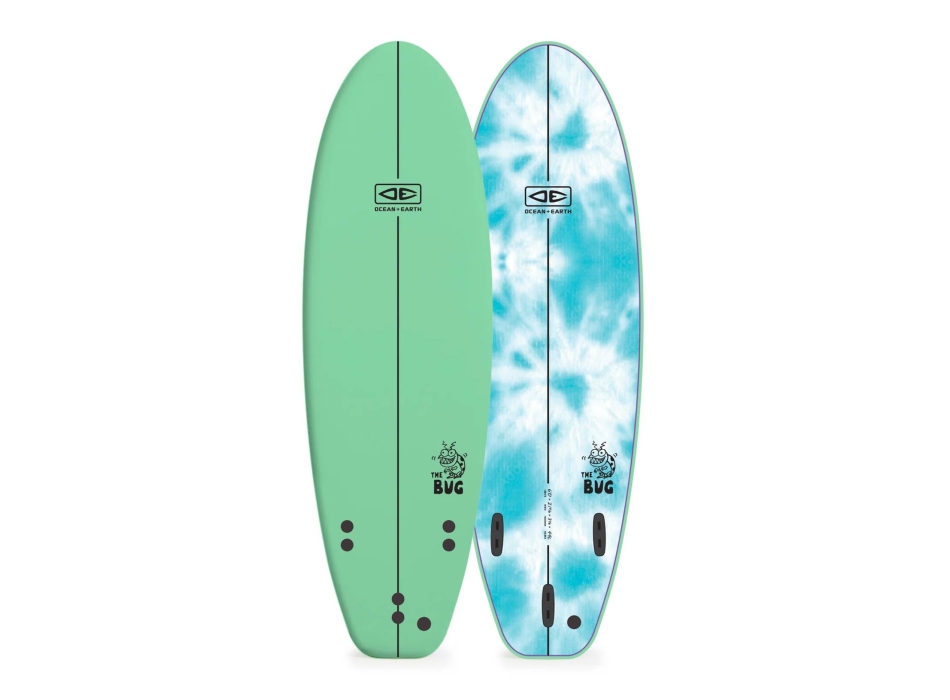 O&E THE BUG MINI 5'2" SOFTBOARD SPEARMINT