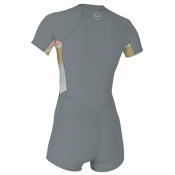 O'NEILL WOMEN'S BAHIA 2/1MM FRONT ZIP S/S SPRING WETSUIT 