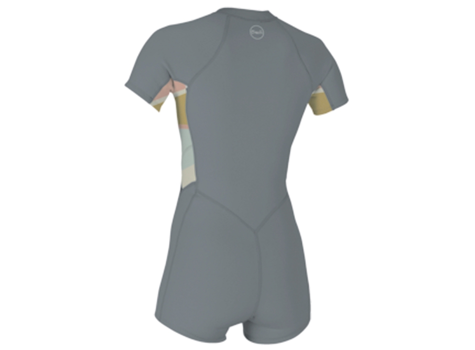 O'NEILL WOMEN'S BAHIA 2/1MM FRONT ZIP S/S SPRING WETSUIT 
