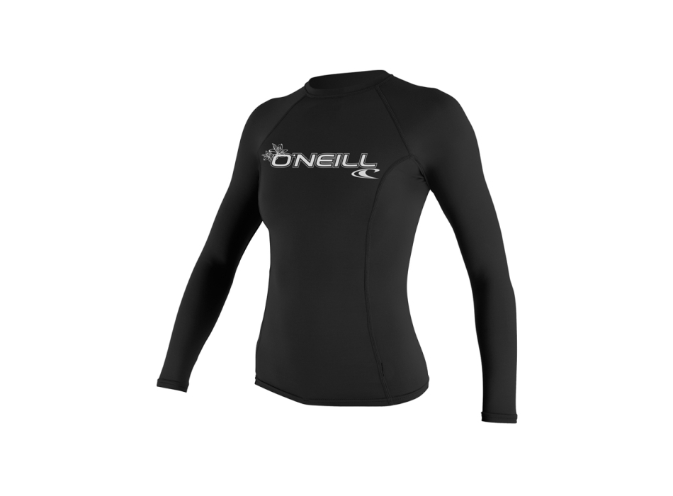 O'NEILL BASIC SKINS 50+ L/S SUN SHIRT BLACK