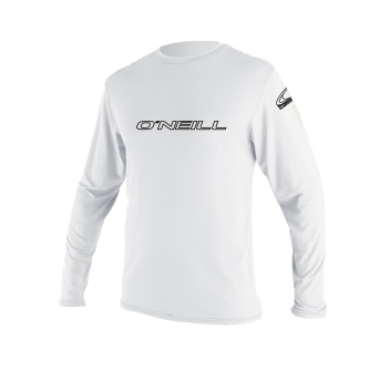 O'NEILL BASIC SKINS 50+ L/S SUN SHIRT WHITE