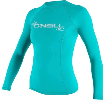 O'NEILL BASIC SKINS 50+ L/S RASH GUARD FOX PINK
