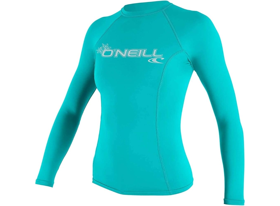O'NEILL BASIC SKINS 50+ L/S RASH GUARD FOX PINK