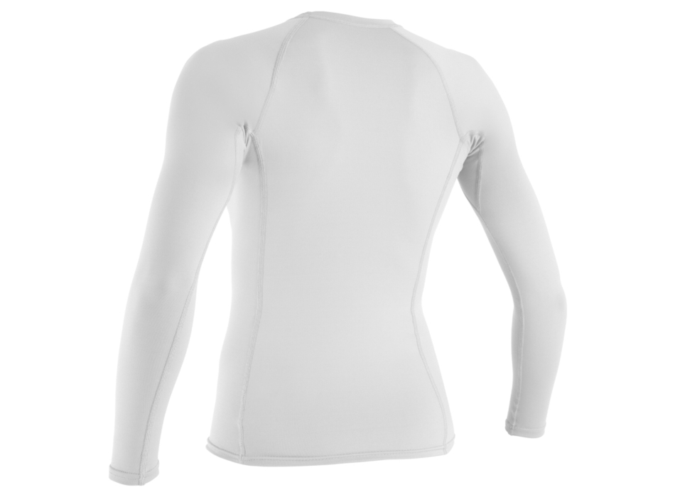 O'NEILL BASIC SKINS 50+ L/S RASH GUARD WHITE