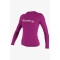 O'NEILL BASIC SKINS 50+ L/S RASH GUARD FOX PINK