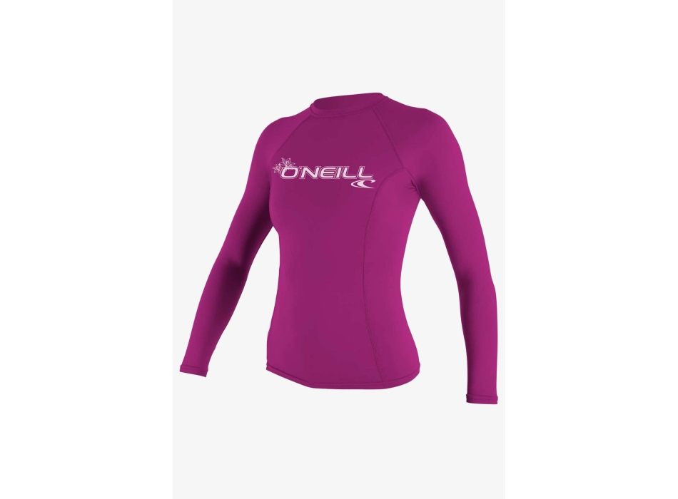 O'NEILL BASIC SKINS 50+ L/S RASH GUARD WHITE