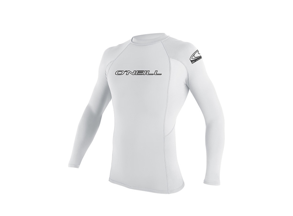 O'NEILL BASIC SKINS RASH GUARD 50+ L/S YOUTH WHITE