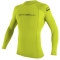 O'NEILL BASIC SKINS RASH GUARD 50+ L/S LIME