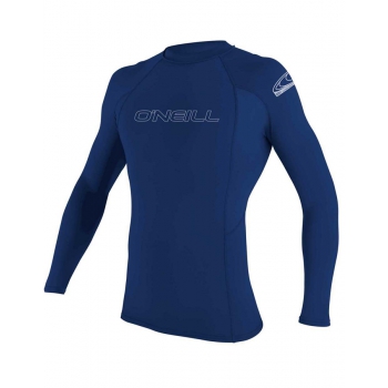 O'NEILL BASIC SKINS RASH GUARD 50+ L/S NAVY