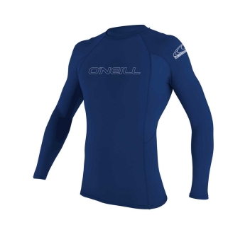 O'NEILL BASIC SKINS RASH GUARD 50+ L/S NAVY