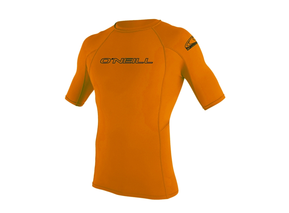 O'NEILL BASIC SKINS RASH GUARD 50+ S/S YOUTH BLAZE