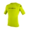 O'NEILL BASIC SKINS RASH GUARD 50+ S/S YOUTH LIME