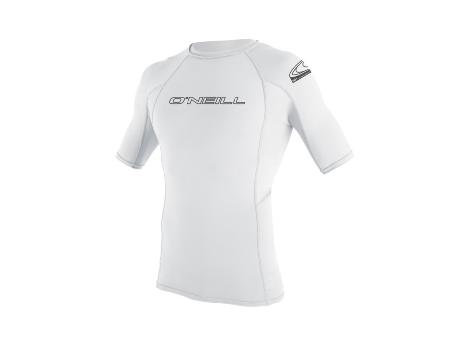 O'NEILL BASIC SKINS RASH GUARD 50+ S/S WHITE