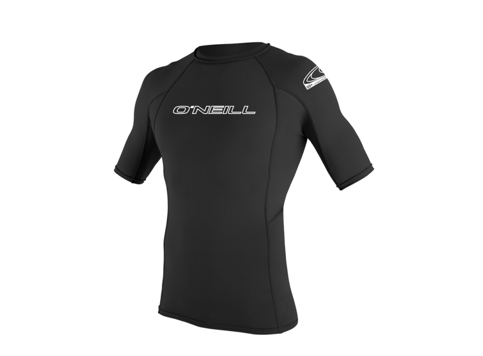 O'NEILL BASIC SKINS RASH GUARD 50+ S/S BLACK