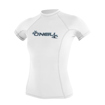 O'NEILL BASIC SKINS 50+ S/S SUN SHIRT WHITE