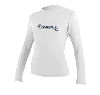 O'NEILL BASIC SKINS 50+ L/S SUN SHIRT WHITE