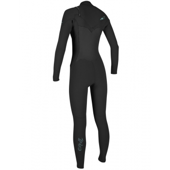 O'NEILL EPIC 3/2 MM WETSUIT CHEST ZIP BLACK WOMENS