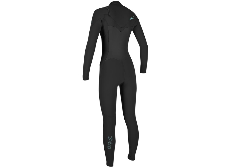 O'NEILL EPIC 3/2 MM WETSUIT CHEST ZIP BLACK WOMENS