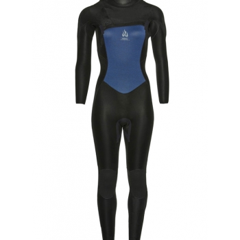 O'NEILL EPIC 4/3 MM WETSUIT CHEST ZIP BLACK WOMENS