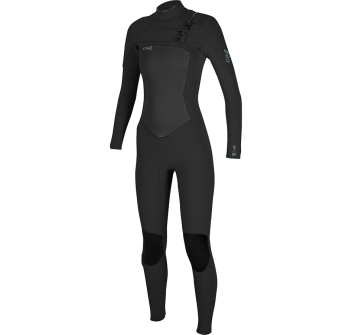 O'NEILL EPIC 4/3 MM WETSUIT CHEST ZIP BLACK WOMENS