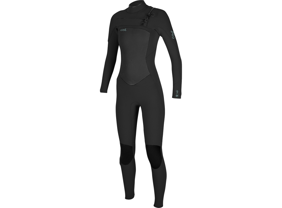 O'NEILL EPIC 4/3 MM WETSUIT CHEST ZIP BLACK WOMENS