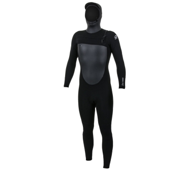 O'NEILL EPIC 6/5/4 CHEST ZIP W/HOOD WETSUITS BLACK 2019