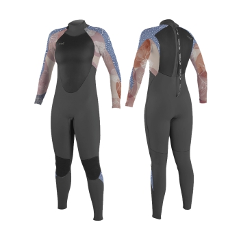 O'NEILL GIRLS EPIC 3/2 WETSUIT BACK ZIP