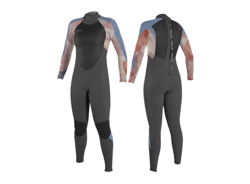 O'NEILL GIRLS EPIC 4/3 MM WETSUIT BACK ZIP 8-16 YRS