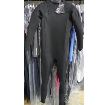 O'NEILL HAMMER 3/2MM CHEST ZIP FULL WETSUIT BLACK