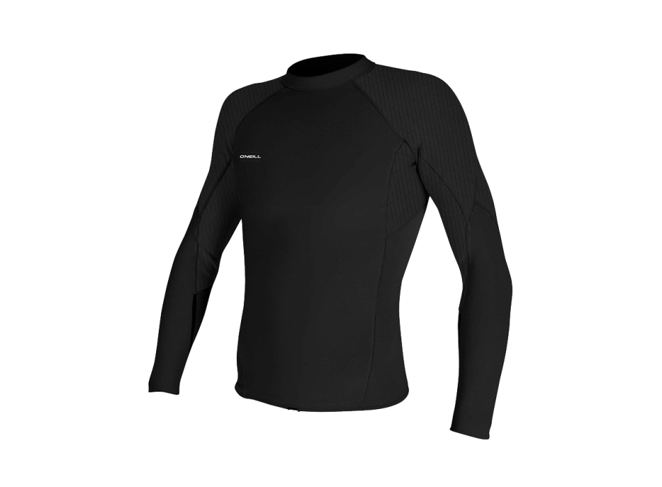 O'NEILL HYPERFREAK 1.5MM LONG SLEEVE TOP BLACK