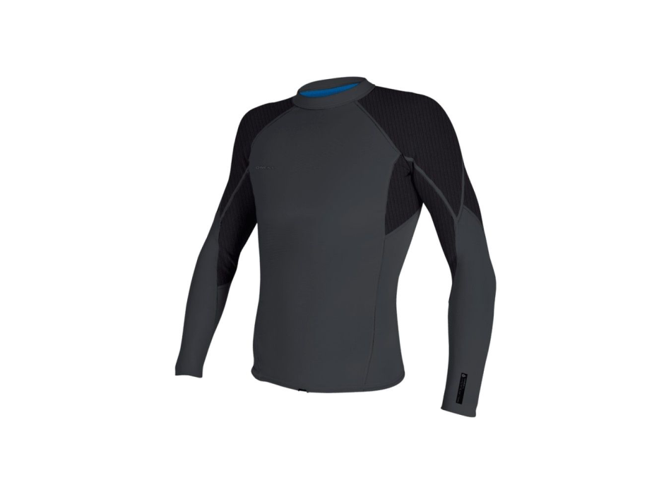 O'NEILL HYPERFREAK 1.5MM LONG SLEEVE TOP GRAPHITE