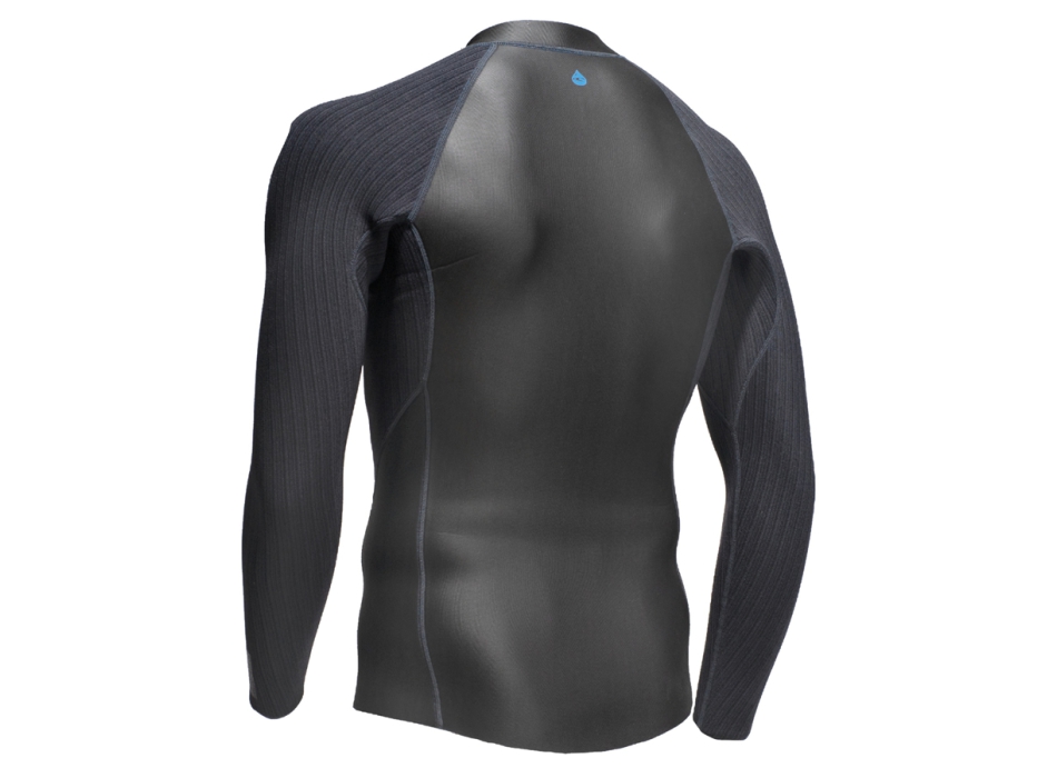 O'NEILL HYPERFREAK FRONT ZIP 2MM LONG SLEEVE BLACK