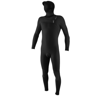 O'NEILL HYPERFREAK 4/3+ CHEST ZIP FULL WETSUIT WITH HOOD