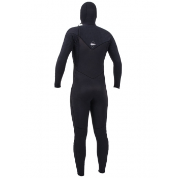 O'NEILL WETSUIT HYPERFREAK 5/4 + CHEST ZIP W/HOOD BLACK 2019