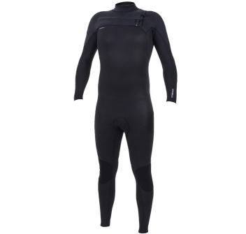 O'NEILL WETSUIT HYPERFREAK 5/4+ CHEST ZIP BLACK