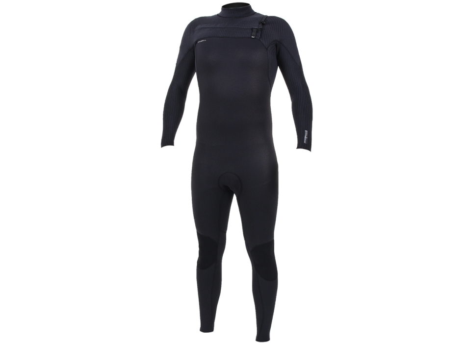 O'NEILL WETSUIT HYPERFREAK 5/4+ CHEST ZIP BLACK